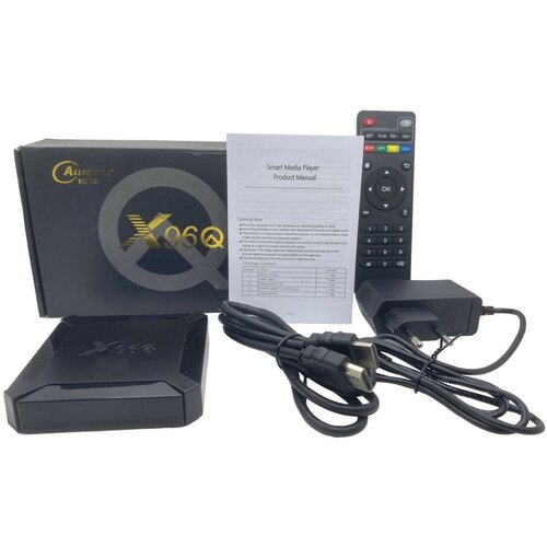 Смарт ТВ приставка X96q Андроид 10 216 Гб 2799₽