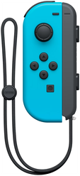 Геймпад Nintendo Joy Con controller (L), neon blue