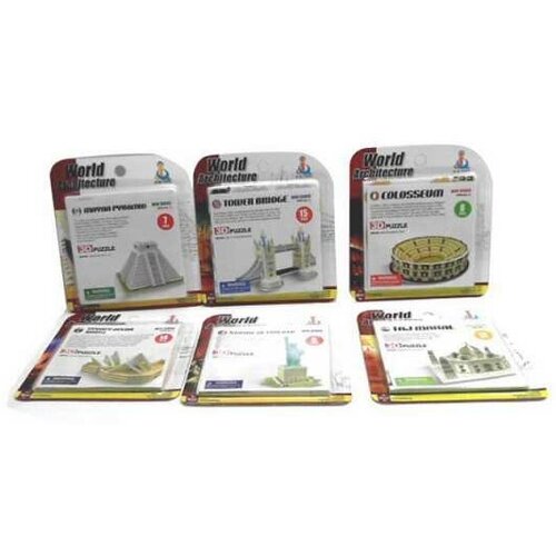 Пазл Достопримечательности мира в ассортименте 168-C11 63₽