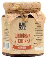 Mармелад Дико Вкусно Шиповник и клюква, банка 200 г