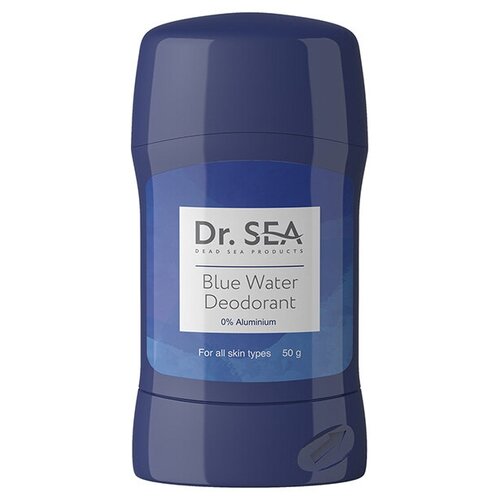 DR. SEA Дезодорант BLUE WATER, 50г для мужчин, без алюминия