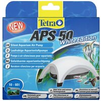 Компрессор Tetra APS 50 для аквариума 10 - 60 л (50 л/ч, 2 Вт, 1 канал, регулируемый), белый