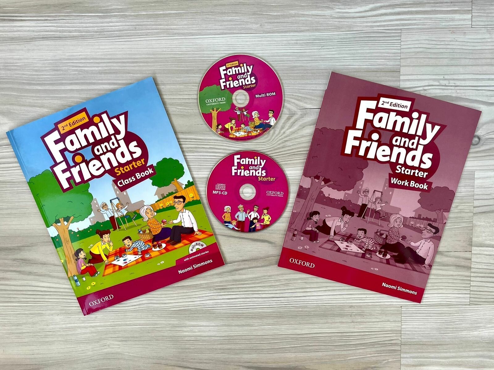 Family and friends starter (2nd Edition) : Комплект-Учебник+Рабочая Тетрадь+Диск