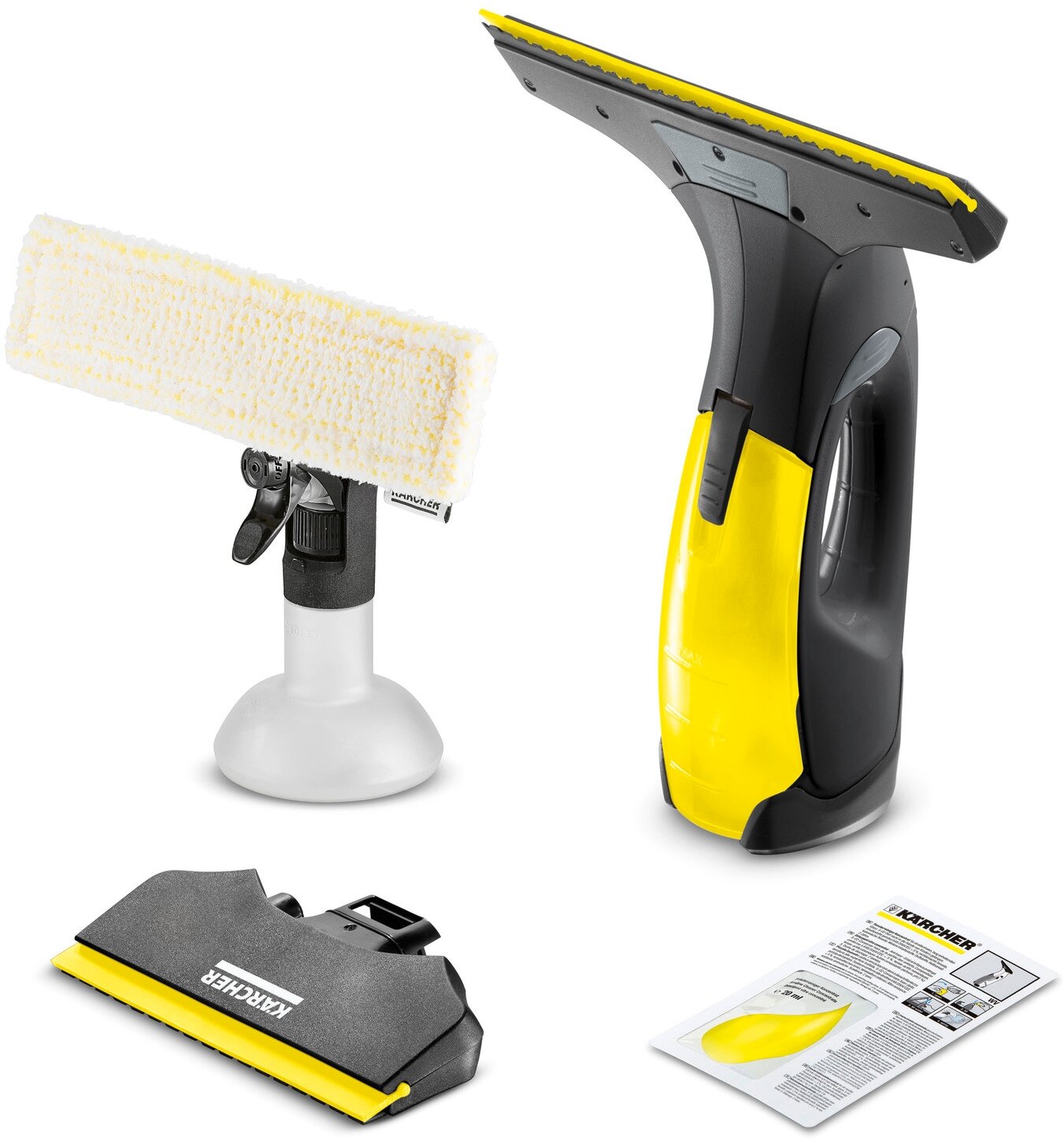 Ручной стеклоочиститель KARCHER WV 2 Black Edition стеклоочиститель 1.633-425.0