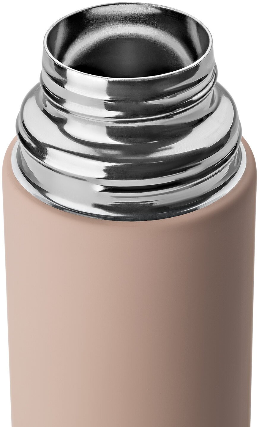 Термос кнопка-клапан APOLLO "Satin touch" светло-розовый 750 мл - фотография № 3