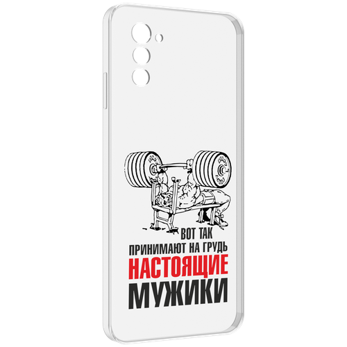 чехол mypads я рэп st1m для ulefone note 12 note 12p задняя панель накладка бампер Чехол MyPads бодибилдинг для мужиков для UleFone Note 12 / Note 12P задняя-панель-накладка-бампер