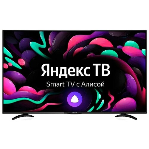 50 Телевизор YUNO ULX-50UTCS3234 4K Ultra HD черный смарт ТВ Яндекс ТВ 3498600₽