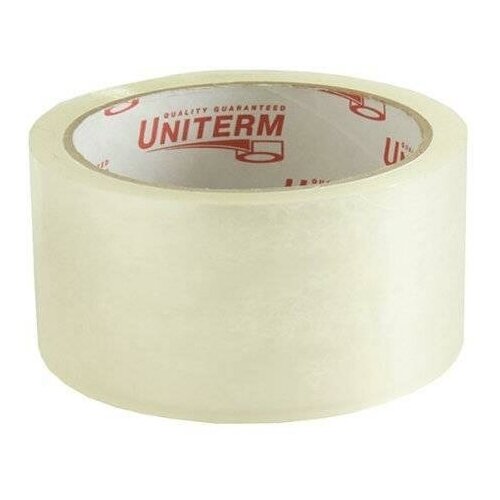 Клейкая лента (скотч) малярная Uniterm Эконом (50мм х 20м, белая) 1шт.