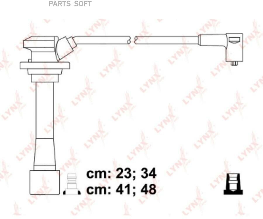 фото Провода Высоковольтные Kia Rio I 1.5 Lynxauto Spe4409 LYNXauto арт. SPE4409