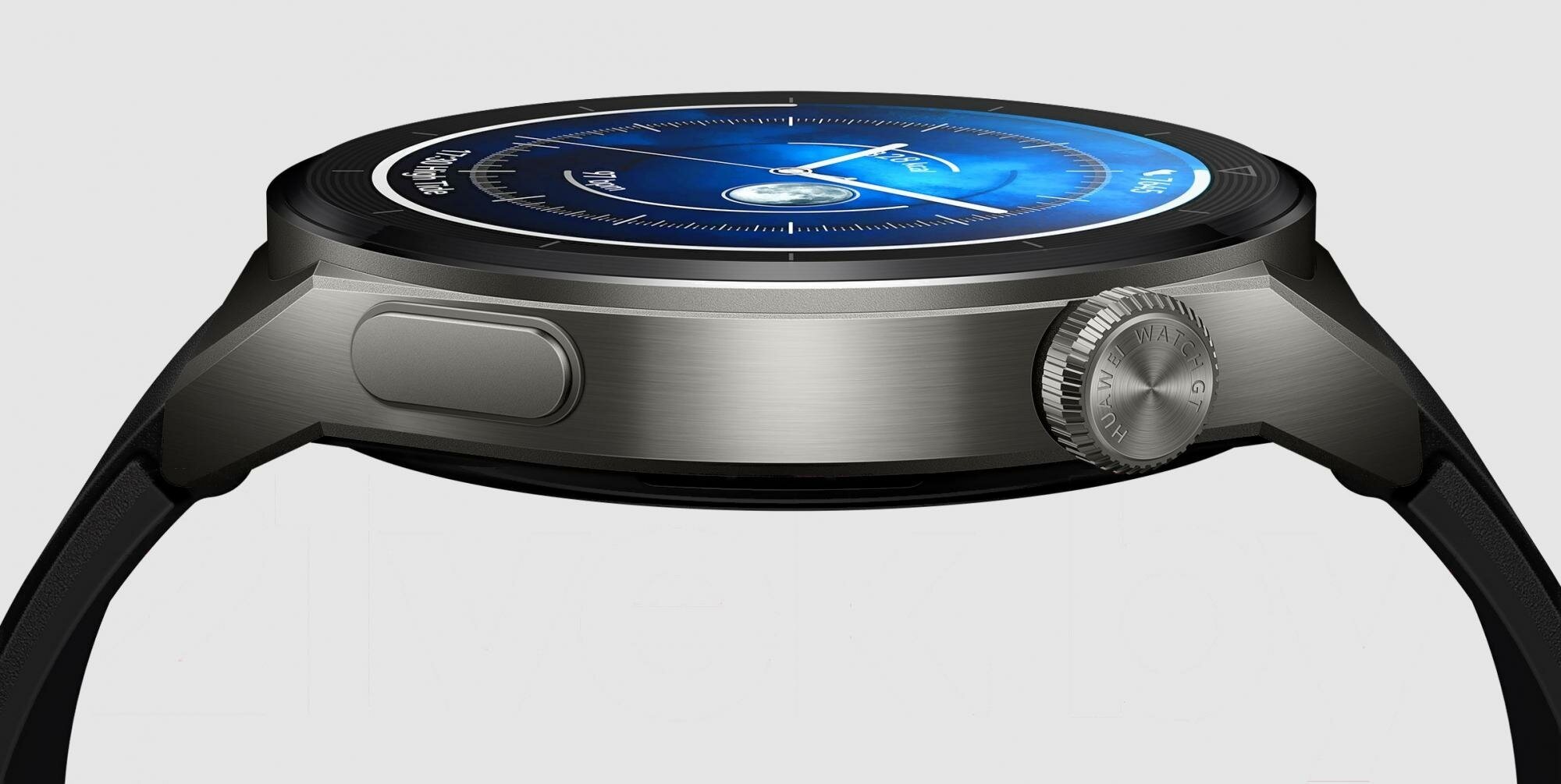 Умные часы HUAWEI Watch GT 3 Pro, белый керамический корпус с серебряным безелем - фото №7