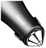 Автомобильная зарядка Baseus Golden Contactor Dual U Intelligent Car Charger 2.4A CCALL-DZ01/DZ12/DZ