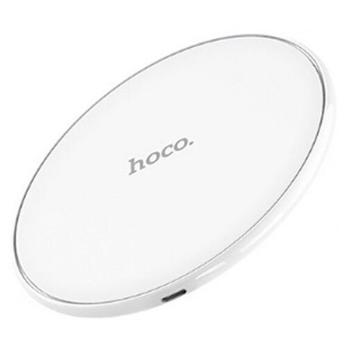 Сетевое зарядное устройство Hoco CW6 Homey, мощность Qi: 5 Вт, белый