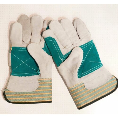 Перчатки РосМарка спилковые комбинированные, усиленные (2201), для сварки и монтажных работ