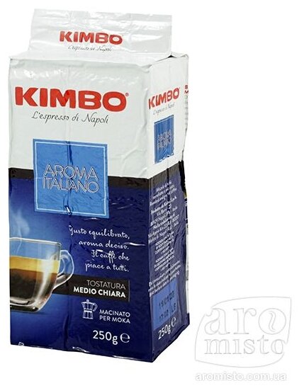 Кофе молотый Kimbo Aroma Italiano 250г - фотография № 2
