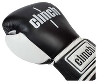 Боксерские перчатки Clinch Punch синий/черный 14 oz