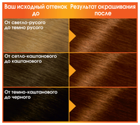 GARNIER Color Naturals Стойкая крем-краска для волос, 110 мл, 4.3, Золотистый каштан