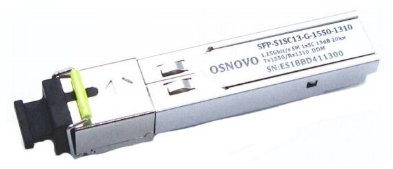 Модуль Osnovo SFP-S1SC13-G-1550-1310-I