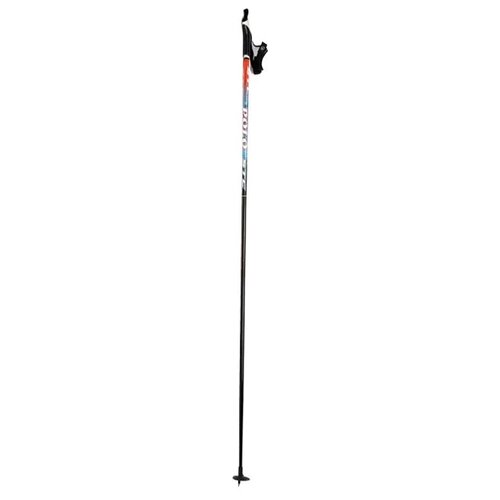 Детские лыжные палки STC Polo, 150 см, черный/синий