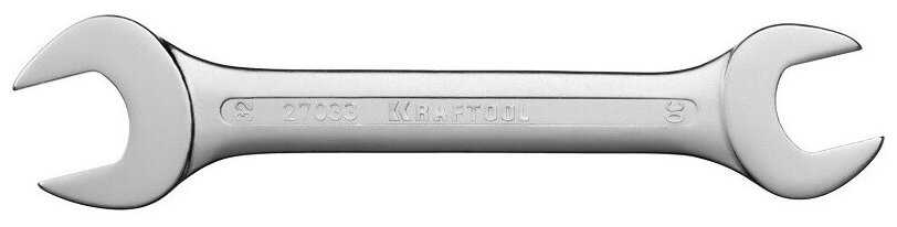 Рожковый гаечный ключ KRAFTOOL 30 х 32 мм 27033-30-32