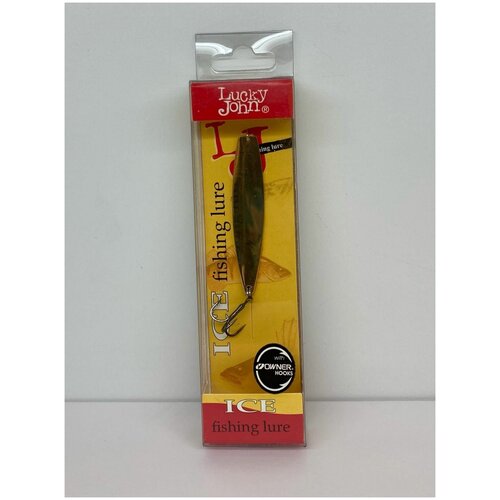 Блесна зимняя Lucky John Ice Fishing Lure 6750-G Золото блесна зимняя lucky john ice fishing lure 6750 s серебристый