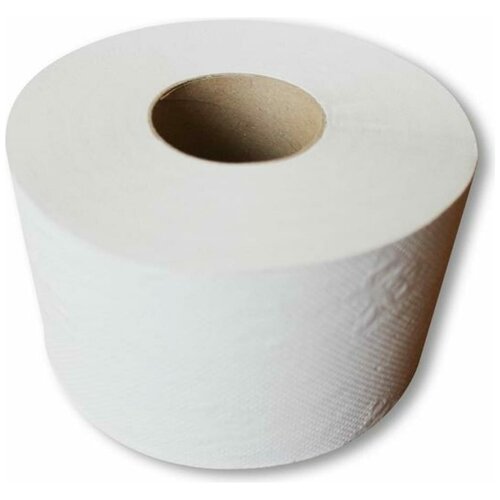 Туалетная бумага Джамбо рулон серая 200 метров 1 слой бумага туалетная 1 сл 200 м в рулоне h90 d160 мм 12 шт в наборе almin