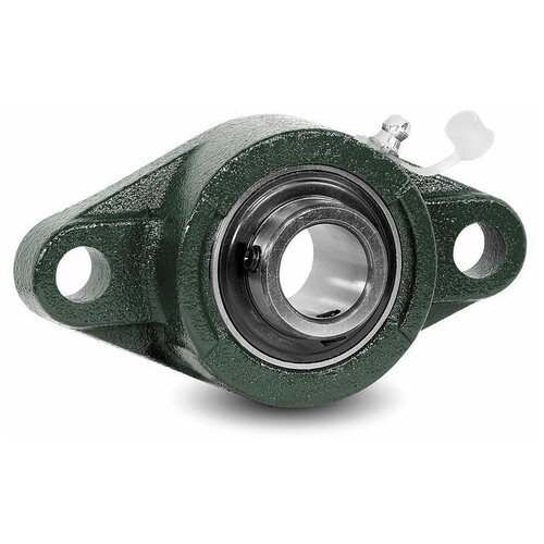 Корпусной подшипниковый узел с овальным фланцем UCFL 202 MTM (Польша)