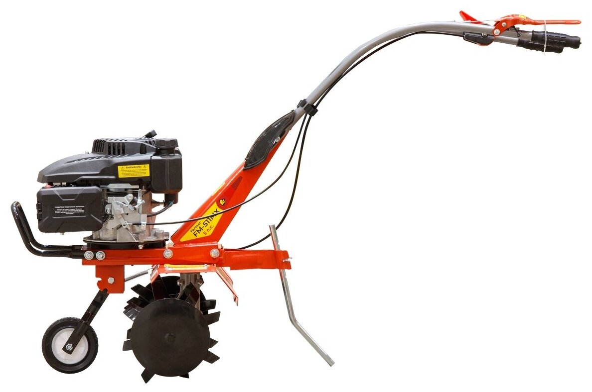 Бензиновый ручной культиватор FM-511MX для обработки почвы садовых работ на даче инструмент мотокультиватор - фотография № 6