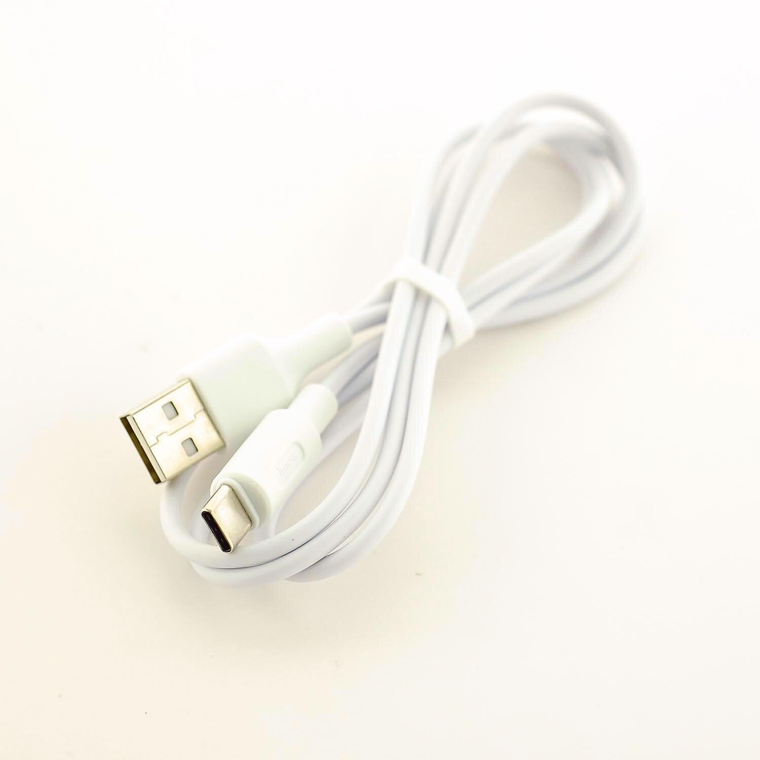 Кабель зарядки USB HOCO X25 Soarer для Type-C, 2.0 A, длина 1.0 м, white, 6957531080152 - фотография № 10