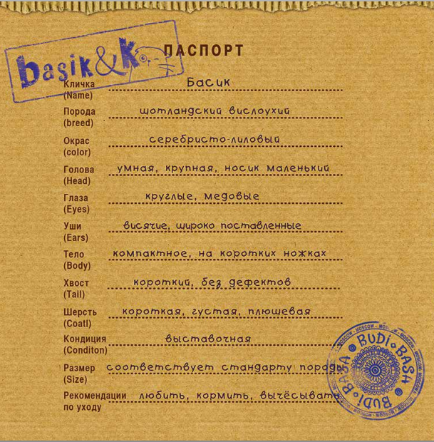 Мягкая игрушка Budi Basa Басик и мышка 25 см - фото №5