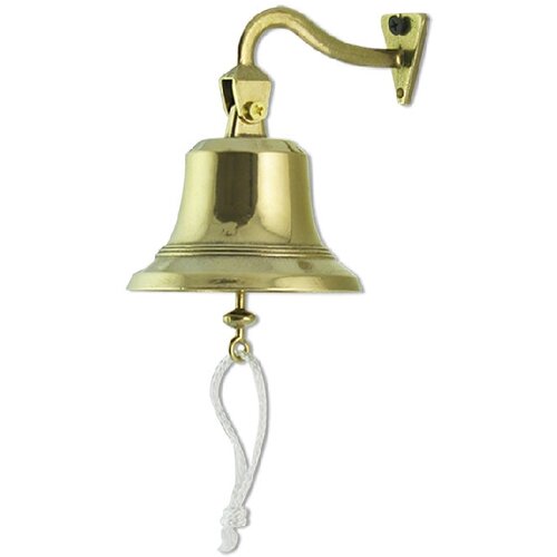 Колокольчик (рында) на кронштейне, d 8 см. Alberti Колокольчик (рында) на кронштейне, d 8 см.