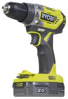 Дрель-шуруповерт RYOBI R18PD5-220S желтый/черный