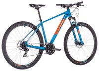 Горный (MTB) велосипед Cube AIM Pro 29 (2019) blue/orange 21" (требует финальной сборки)