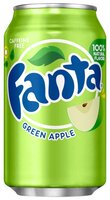 Газированный напиток Fanta Green Apple, 0.35 л