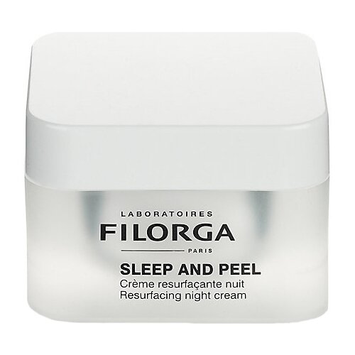 Filorga Sleep and Peel Ночной разглаживающий крем для лица, 50 мл ночной разглаживающий крем для лица sleep and peel resurfacing night cream 40мл