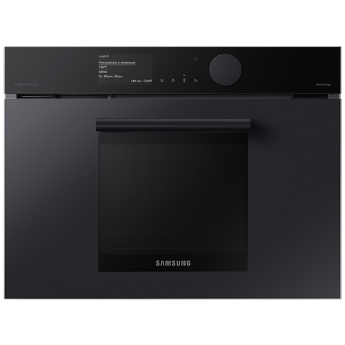 Духовой шкаф Samsung NQ50T9539BD Infinite Line c с функцией СВЧ, 50 л, чёрный графит