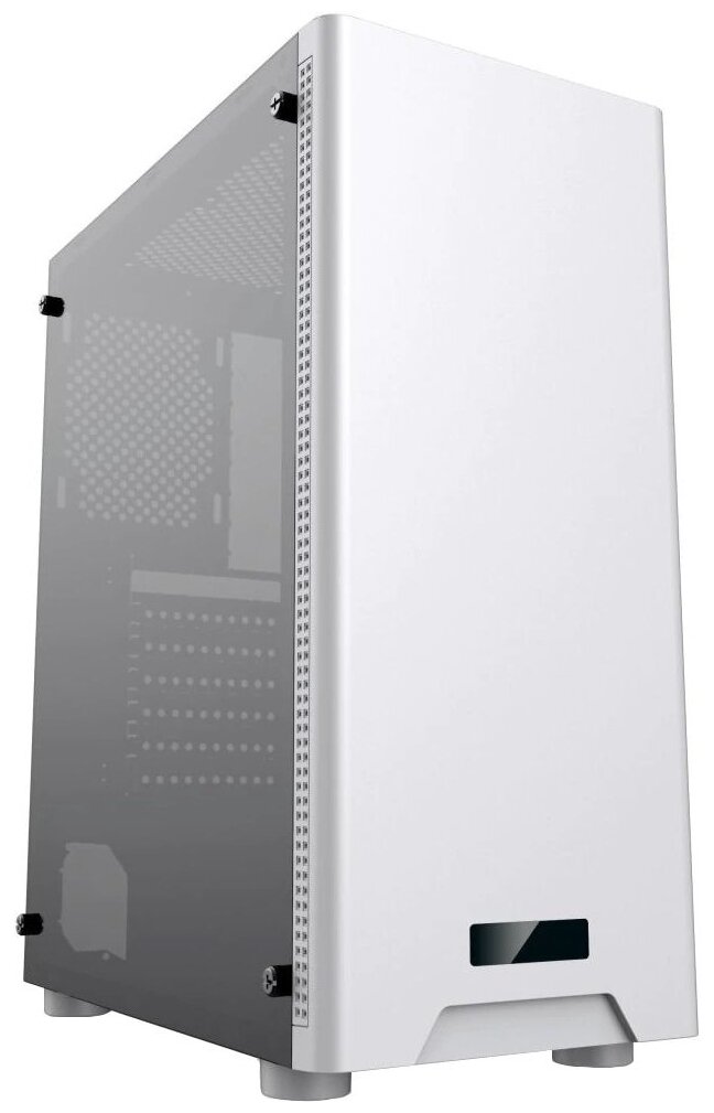 Корпус ATX FORMULA TG, Midi-Tower, без БП, белый - фото №1