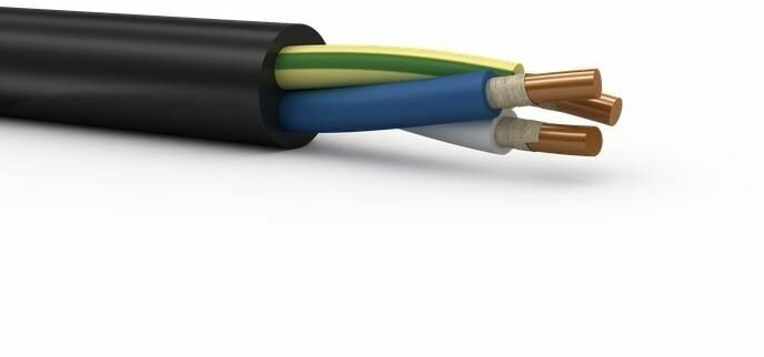Кабель ВВГнг(А)-FRLSLTx 3х2.5 ОК (N PE) 0.66кВ (длина 1 м) ивкз 00-00019282