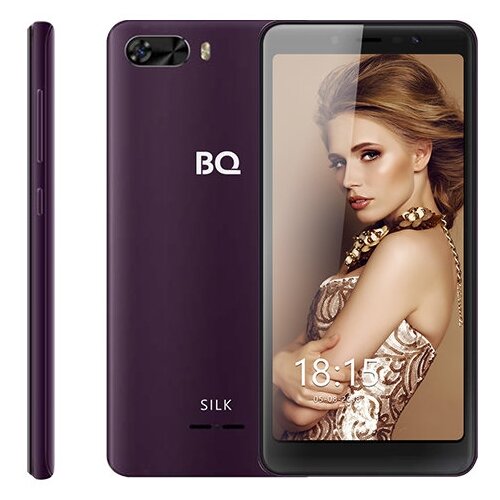 Смартфон BQ 5520L Silk, 2 SIM, черный