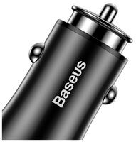 Автомобильная зарядка Baseus Dual-USB Car Charger 4.8A CCALL-GB01/GB09 черный