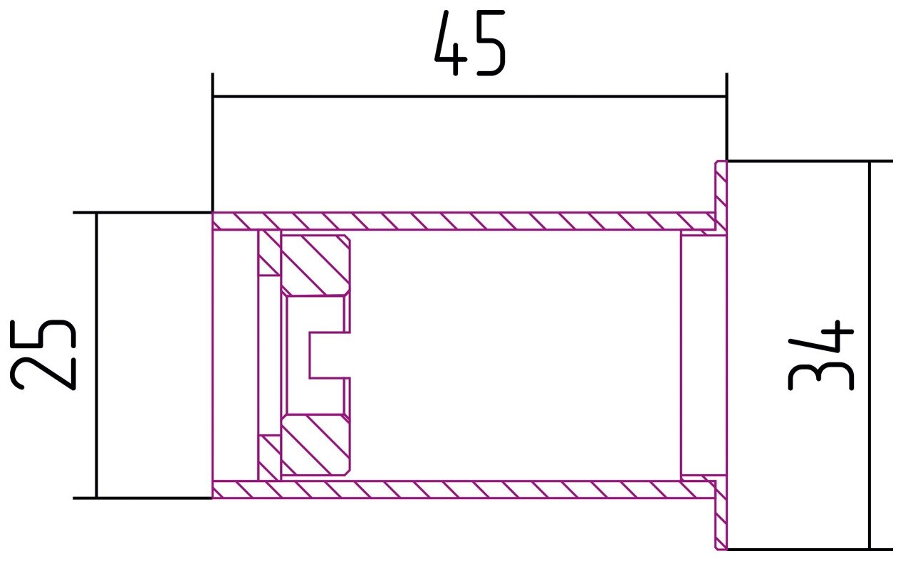 Модуль скрытого подключения для МЭМ CUBE СУНЕРЖА черный матовый, 31-1527-0000 - фотография № 3