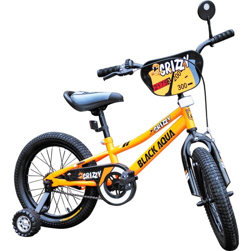 Детский двухколесный велосипед Black Aqua Crizzy диаметр колеса 16