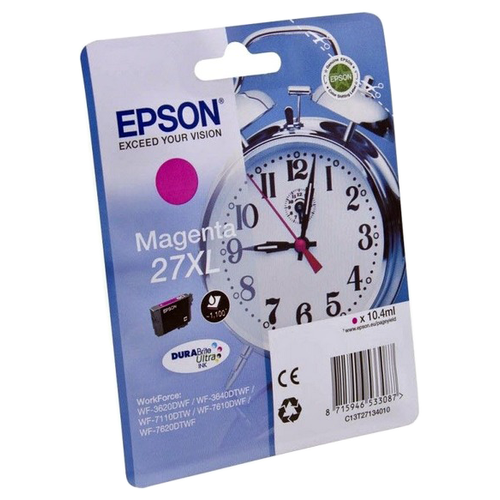 Картридж Epson T2713, 1100 стр, пурпурный waste ink container t6711 compatible for epson wf 3620 3640 3641 7111 7610 7620 7621 7710 7720 3010 3520 3530 3621 3540 printer