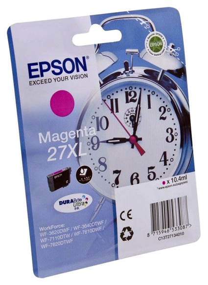 Картридж для струйного принтера EPSON T2713 Magenta XL (C13T27134022)