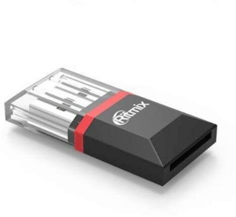 Картридер Ritmix CR-2010 usb 2.0 microSD-TF