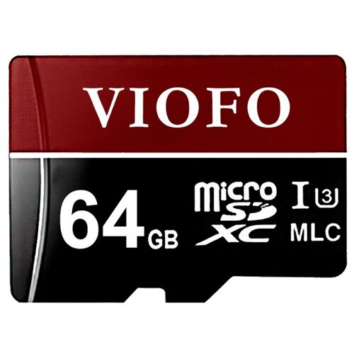 фото Карта памяти VIOFO 3D MLC NAND Professional High Endurance microSDXC UHS-3 64GB + SD adapter