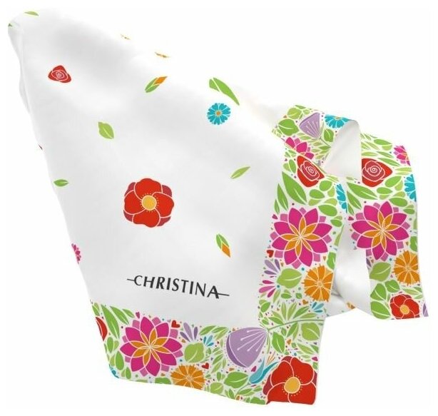 Сопутствующие товары Christina Acessuaries Платок Christina Floral 75х75 см 