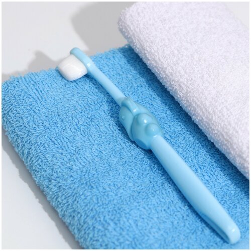 Зубная щётка детская 2-9 лет 10 000 щетинок ультрамягкая синяя 1шт 361₽