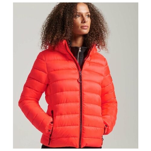 Куртка Superdry CLASSIC FUJI PUFFER JACKET Пол Женский, Цвет Оранжевый, Размер 14