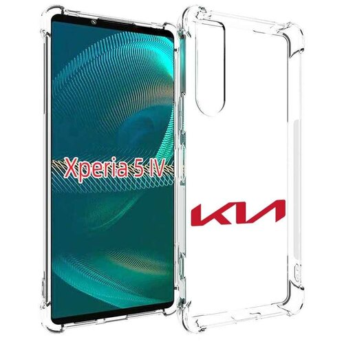 Чехол MyPads Kia-киа-3 для Sony Xperia 5 IV (5-4) задняя-панель-накладка-бампер