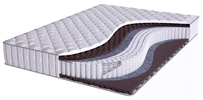 матрас beautyson sense medium s600 160x205 ортопедический пружинный